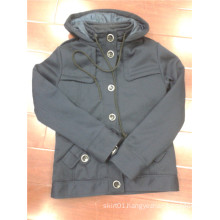 Sample for Man Jacket for Winter En Gray Color